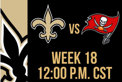 New Orleans Saints vs Tampa Bay Buccaneers Match Player Stats